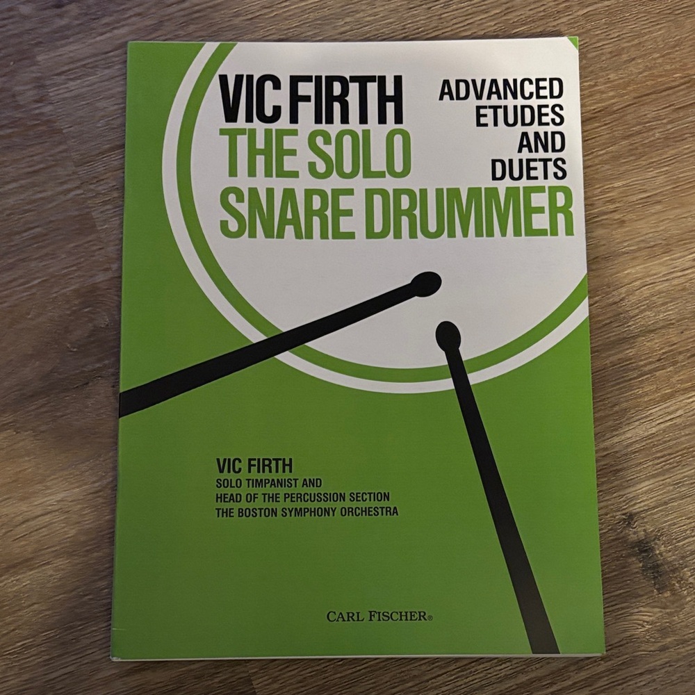 Vic Firth The Solo Snare Drummer Book